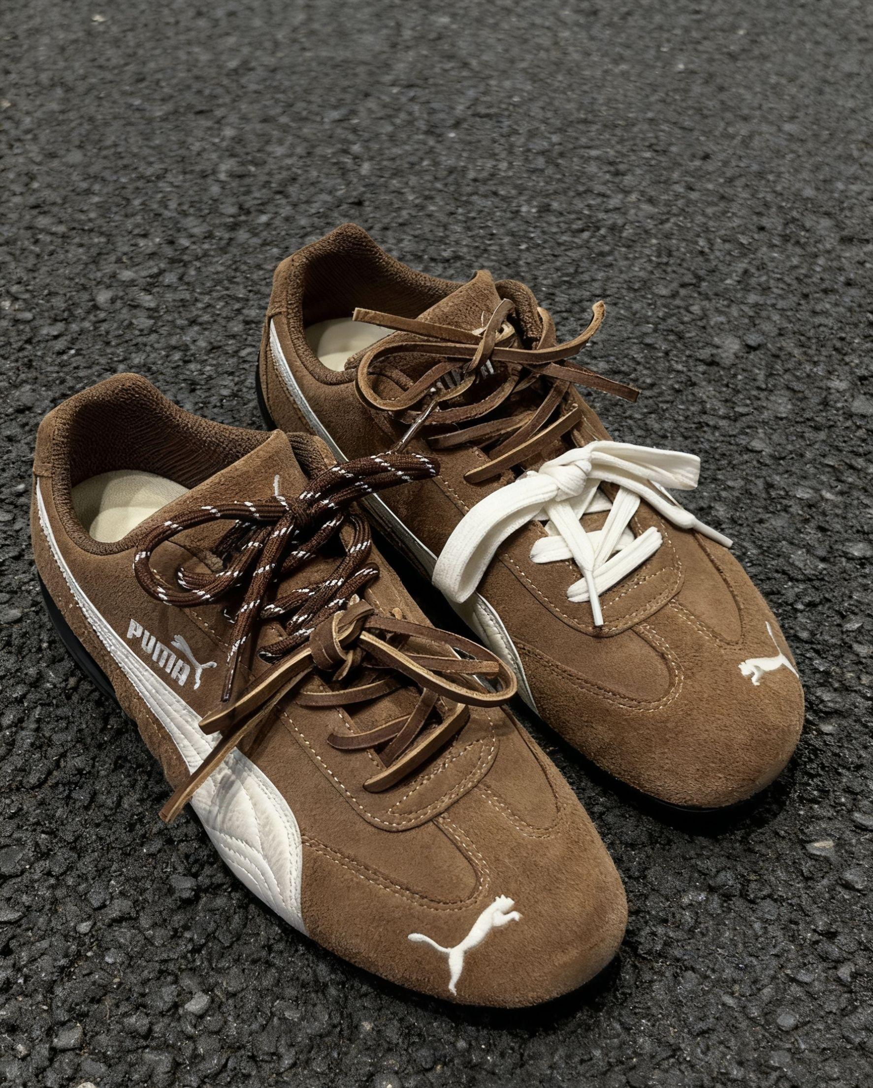PUMA Speedcat OG棕麂皮👟|复古赛车鞋的街头适配天花板